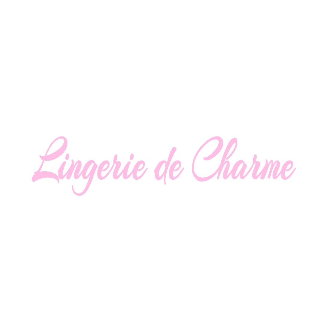 LINGERIE DE CHARME PLATS
